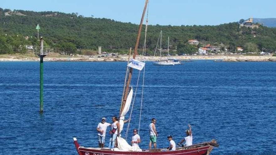 Barcos y tripulaciones en la X Regata Islas Atlánticas, que organiza el Club Náutico de San Vicente y se disputa entre ayer y hoy.