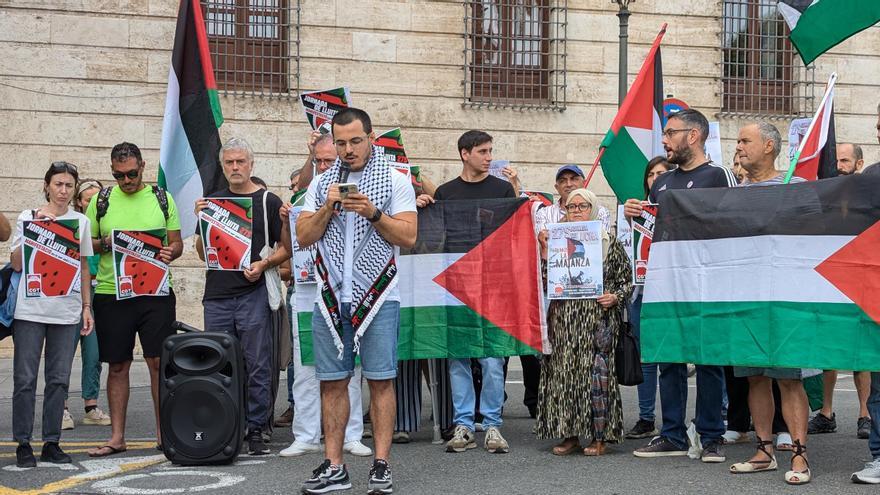 Casi 30 colectivos convocan una huelga general en València por la situación en Gaza