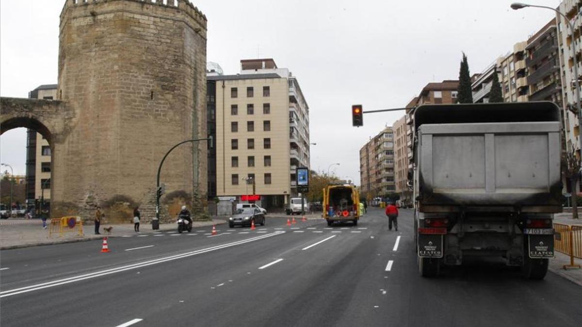 Imagen de la avenida de las Ollerías en Córdoba.