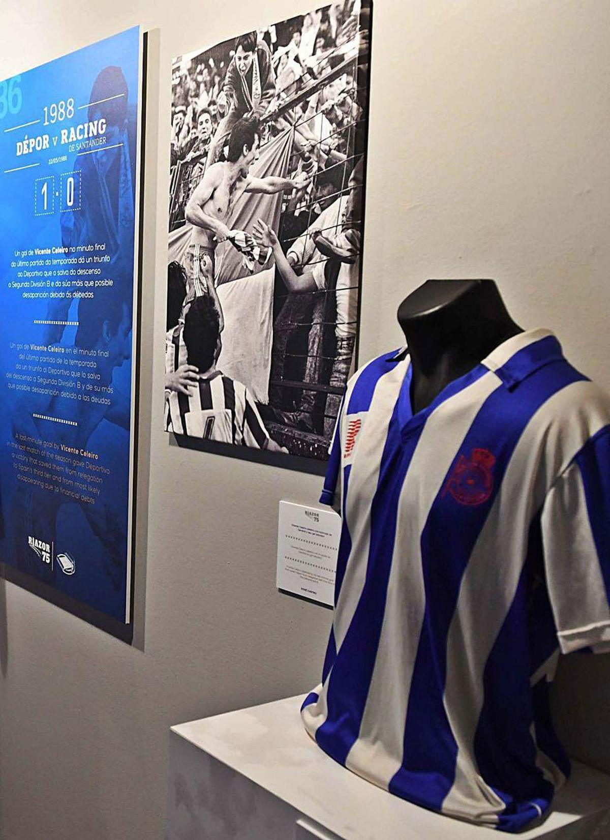 Riazor cuenta su historia en el Kiosko Alfonso