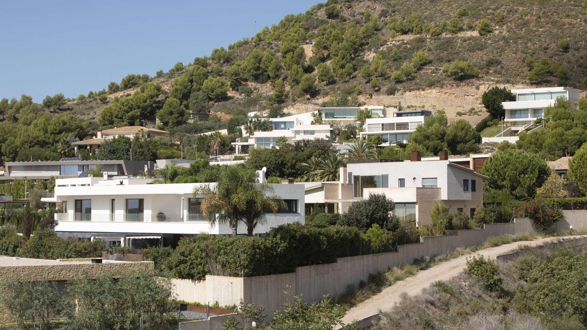 Vista de la urbanización Los Monasterios.