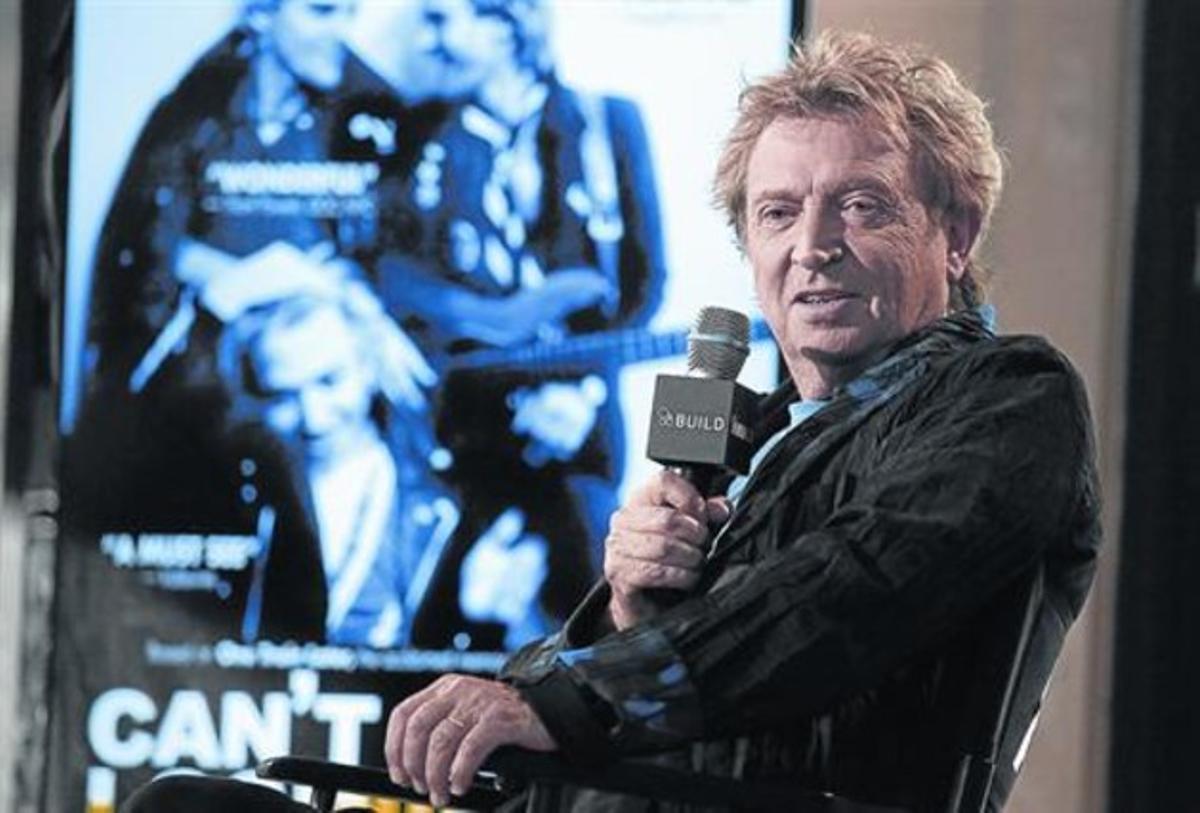 Andy Summers respon a la premsa en la presentació del documental, dimecres passat, a Nova York.