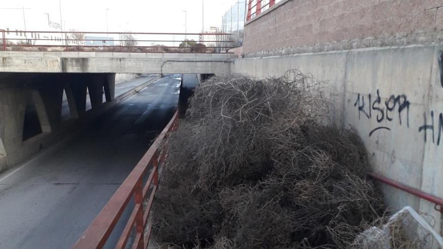 EU denuncia que el túnel de l&#039;Albufera sigue sin limpiarse seis días después del viento