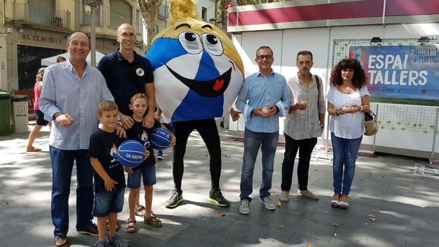 La presentació, a la Rambla el diumenge