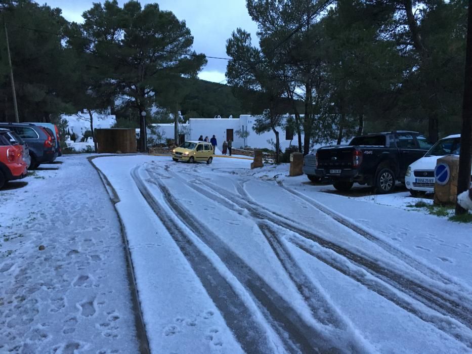 Temperaturas muy bajas en Ibiza