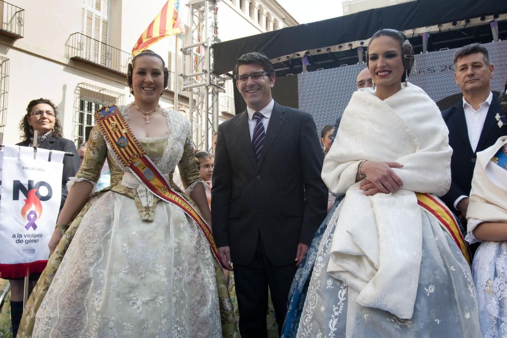 Las fallas en la Diputación contra la violencia machista