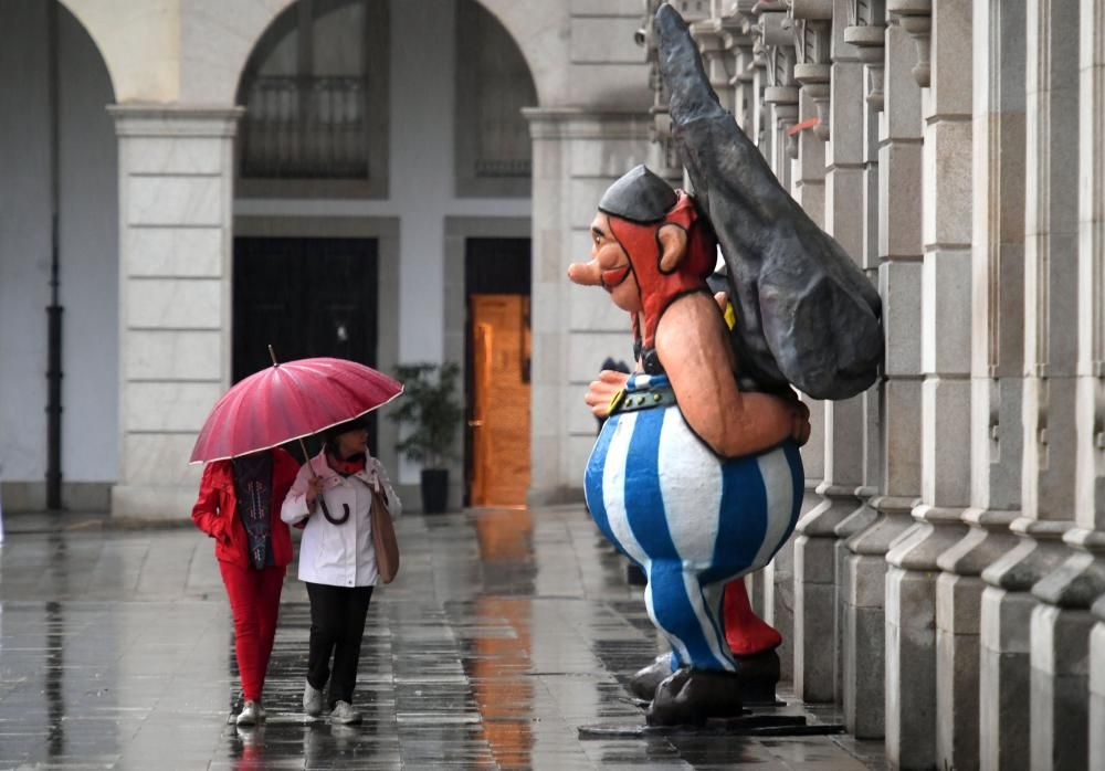 Lluvia de verano en A Coruña