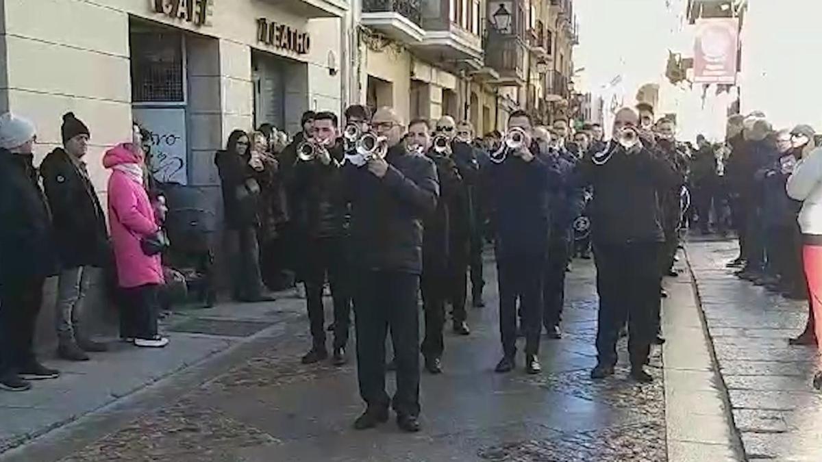 Las Bandas de Cornetas y Tambores toman las calles de Zamora