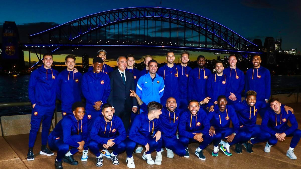 El Barça arriba a Austràlia per acomiadar el curs amb un amistós El Barça arriba a Austràlia per acomiadar el curs amb un amistós