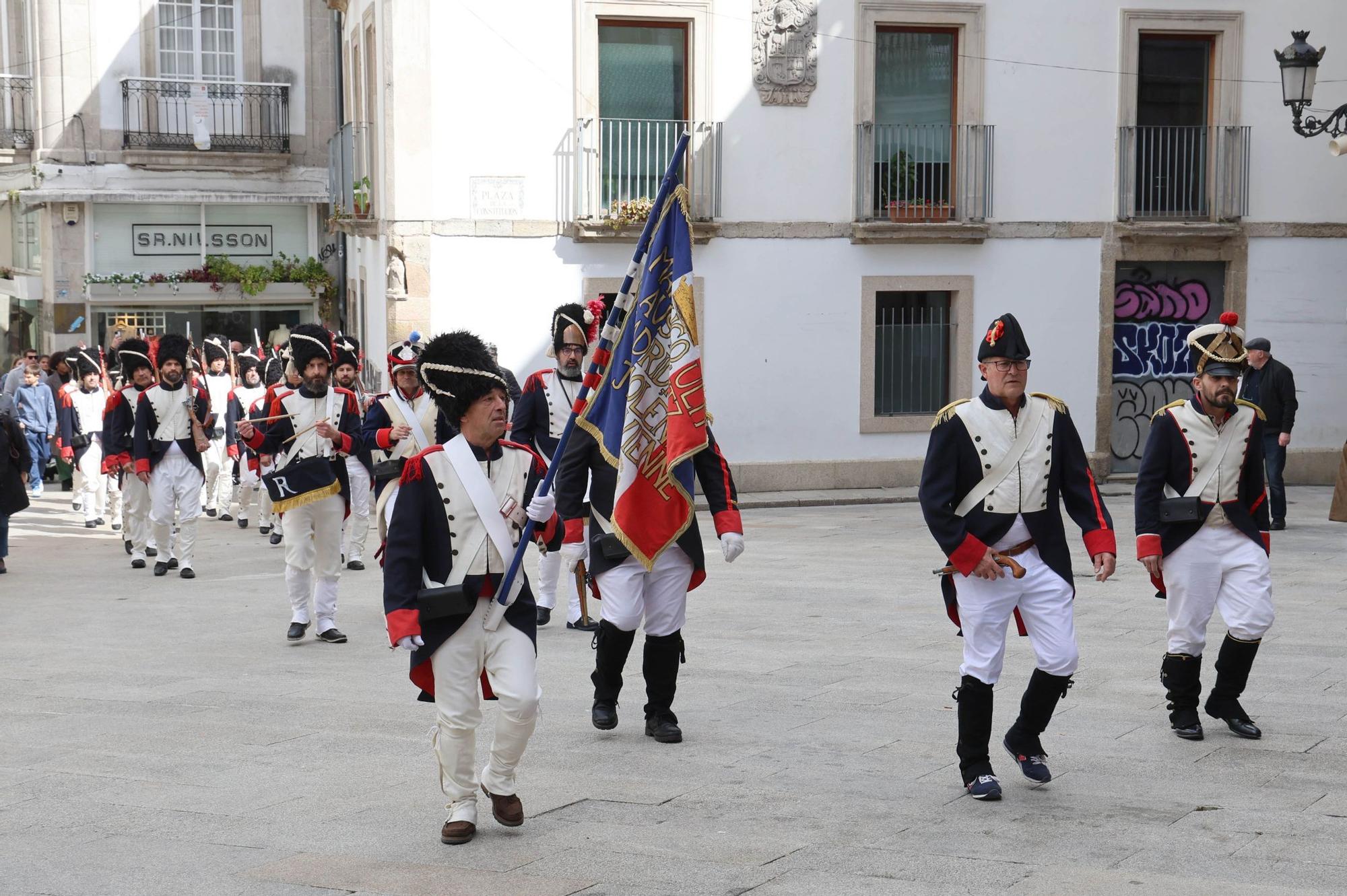 Día dos de la invasión francesa: las tropas de Napoleón no frustran la fiesta a los vigueses