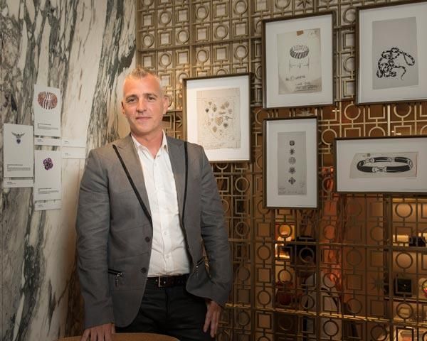 Michael Hermann en la exposición 'Bvlgari, Warhol y el POP'