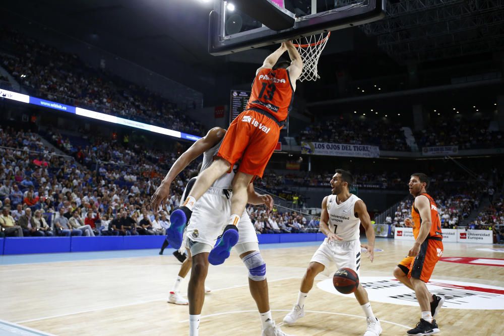 Segundo partido playoffs Real Madrid-Valencia Bask