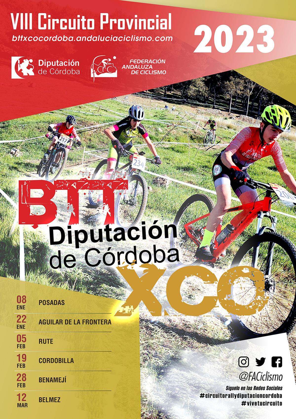 Cartel del circuito.