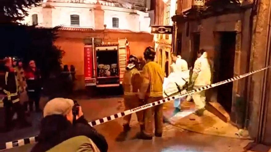 Fallece un hombre de 92 años al incendiarse su vivienda