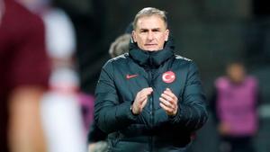 Stefan Kuntz durante un partido con Turquía