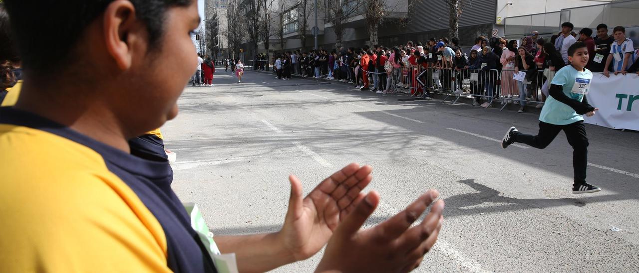 La Milla de La Mina, carrera organizada por los alumnos de la IE La Mina.