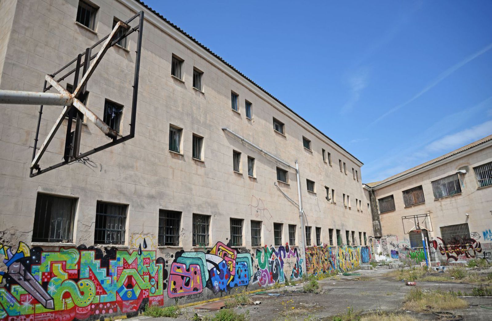 La antigua cárcel de Palma, donde se haría la segunda residencia.