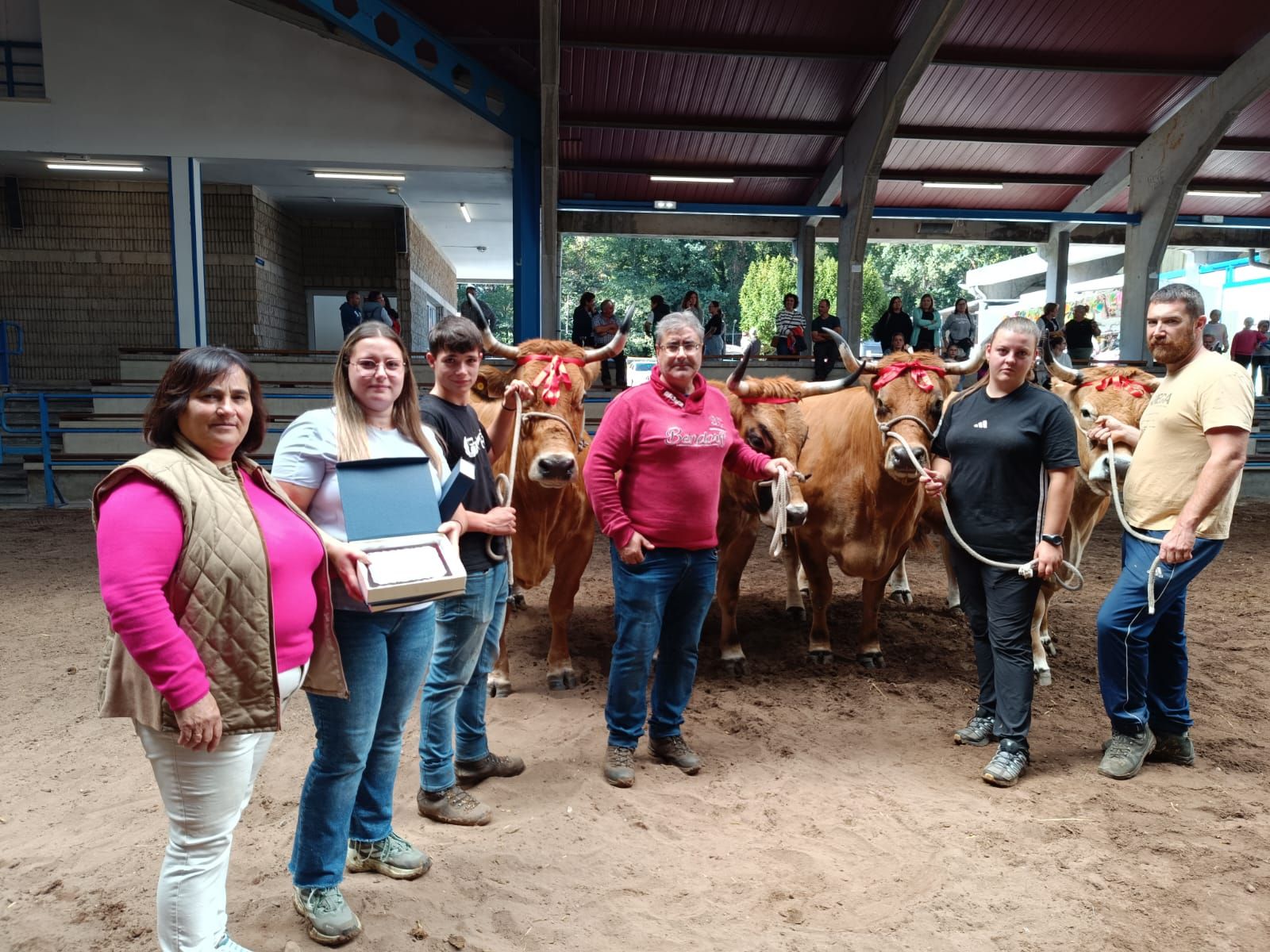 En imágenes: los premiados en la Muestra ganadera local de Cangas del Narcea