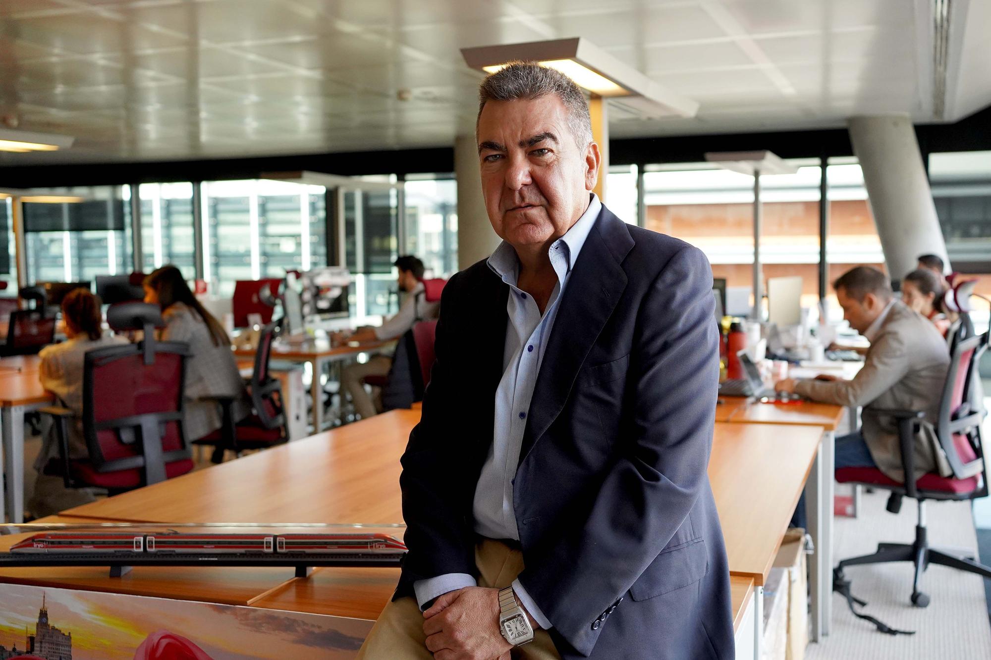 Carlos Bertomeu, en la sede de IRYO en Madrid