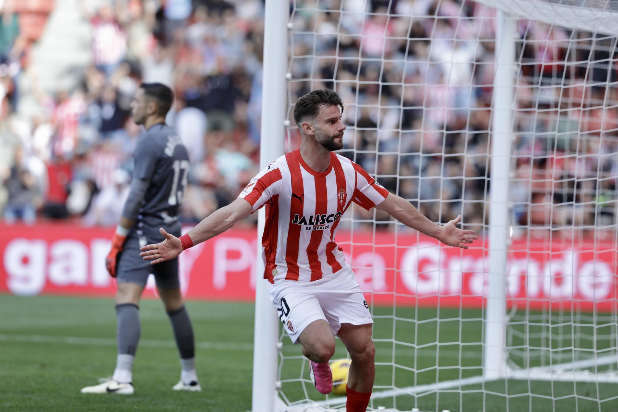 Así fue el partido entre el Sporting y el Cartagena