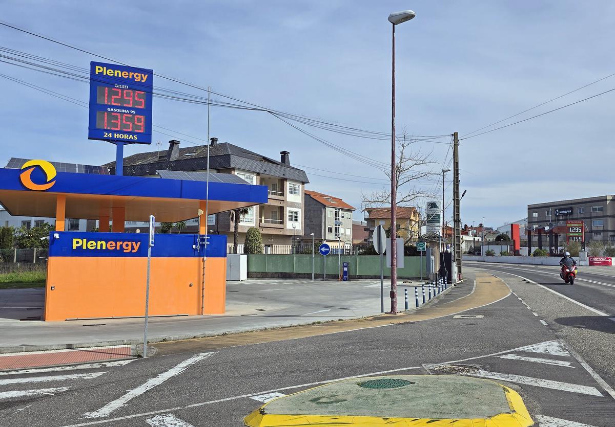 Estación de servicio Plenergy, en Ricardo Mella.