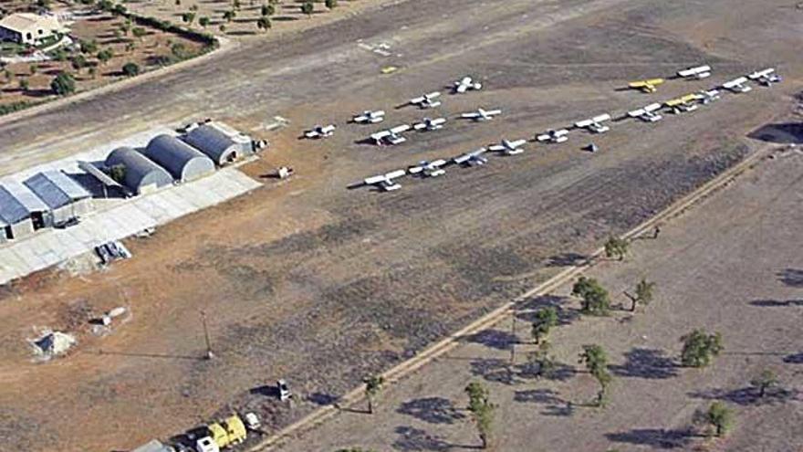 El aerÃ³dromo de donde saliÃ³ el ultraligero del accidente de agosto.