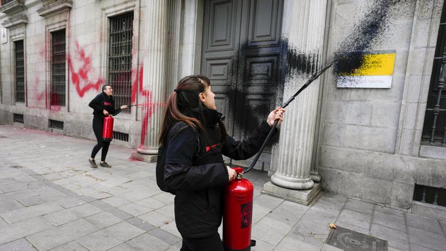 Detenidos 22 activistas de Futuro Vegetal que causaron daños en varios puntos de Ibiza