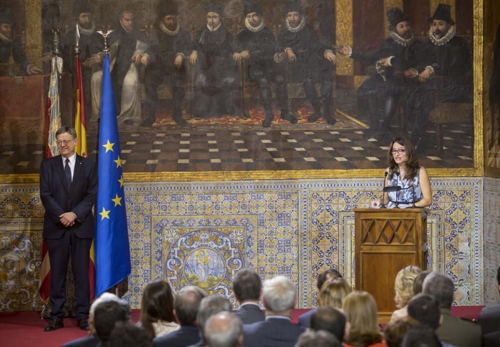 Entrega de distinciones de la Generalitat el 9 d'Octubre