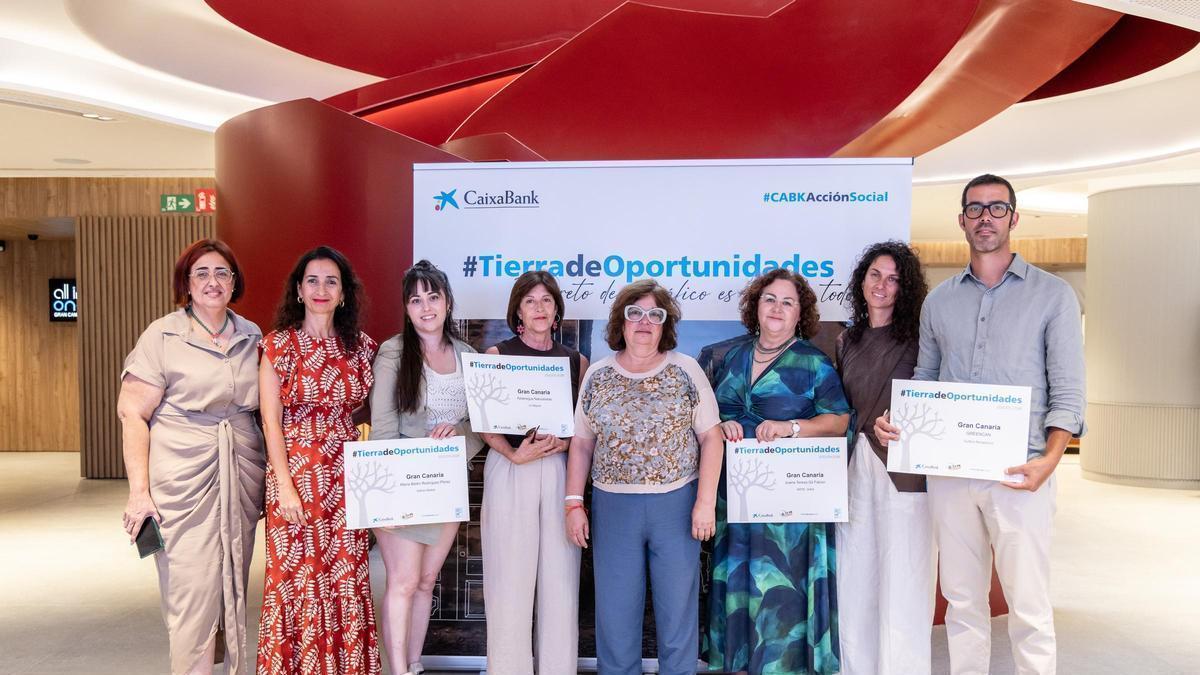 Premiados por el programa 'Tierra de Oportunidades'.