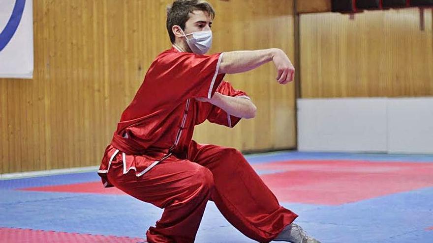 Jacobo Rodríguez, durante la competición. |  // FDV