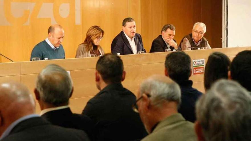 Una de las últimas reuniones del Consejo de Alcaldes de la provincia.