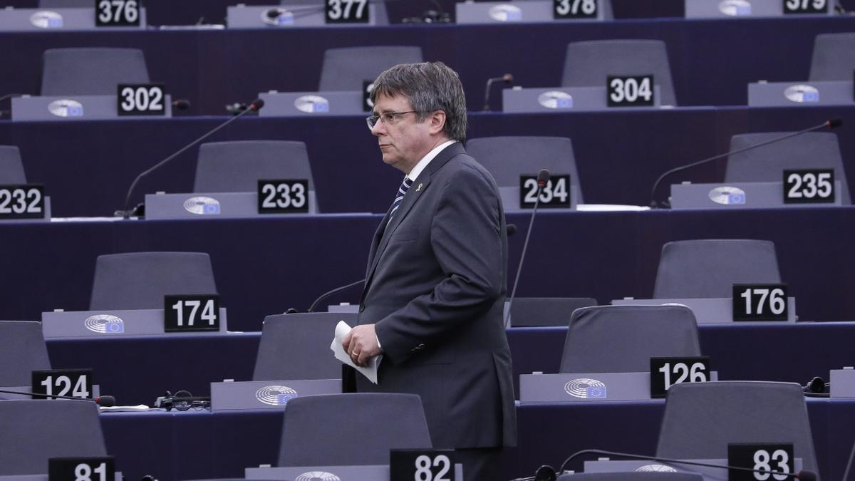 El expresidente de la Generalitat de Cataluña Carles Puigdemont.