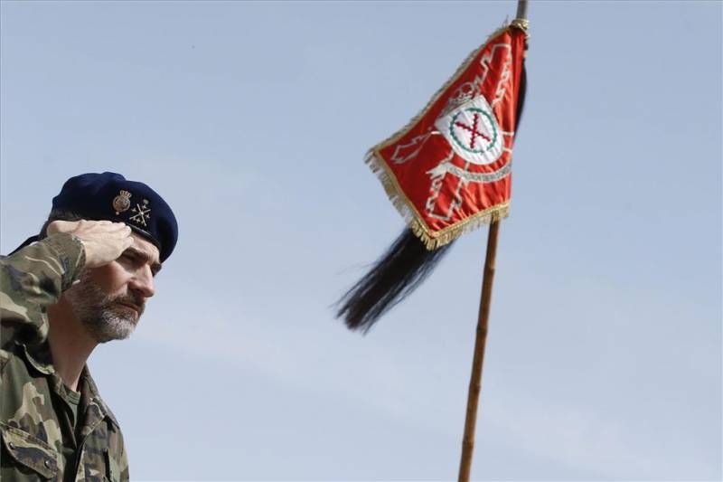 FOTOGALERÍA / Visita del Rey a la base de la Brigada de Cerro Muriano en Líbano