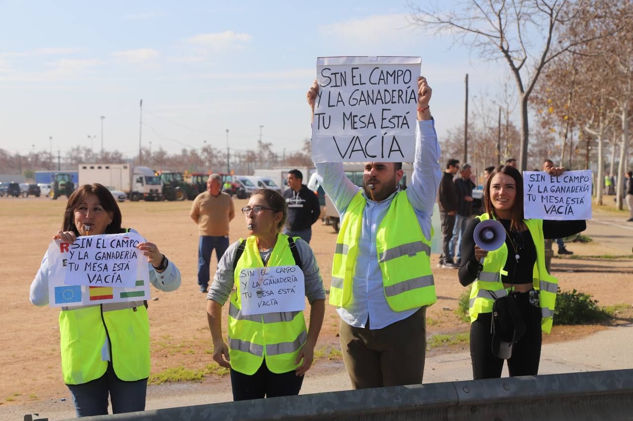 Llegada de los agricultores al Arenal