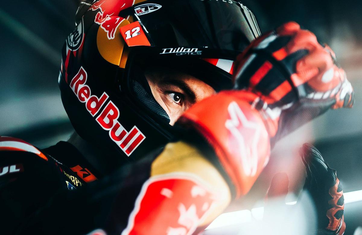 Maverick Viñales (KTM), en uno de sus últimos grandes premios antes de lesionarse en Alemania.