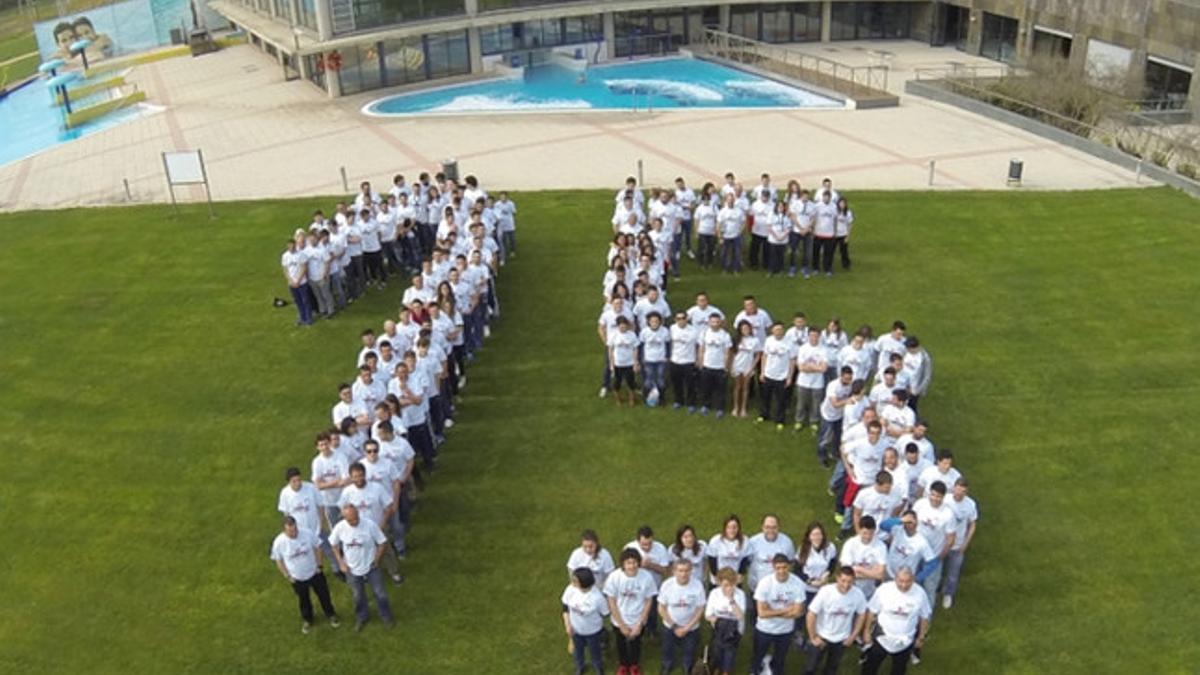 Los voluntarios en la decimoquinta edición del MIC