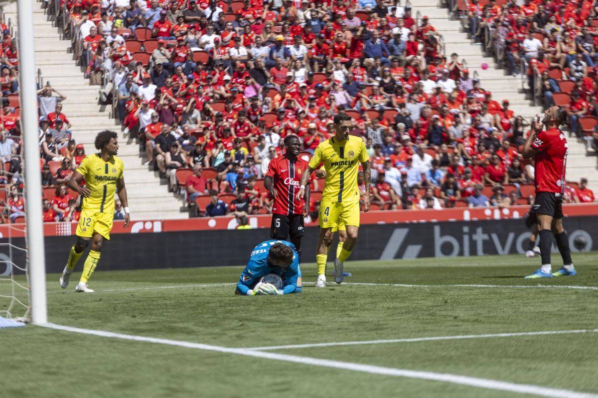 Un gol de Muriqi permitió al equipo bermellón sumar un punto muy importante
