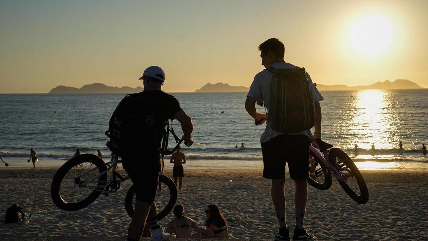 El sol se instala en Vigo: se espera una semana  30 grados