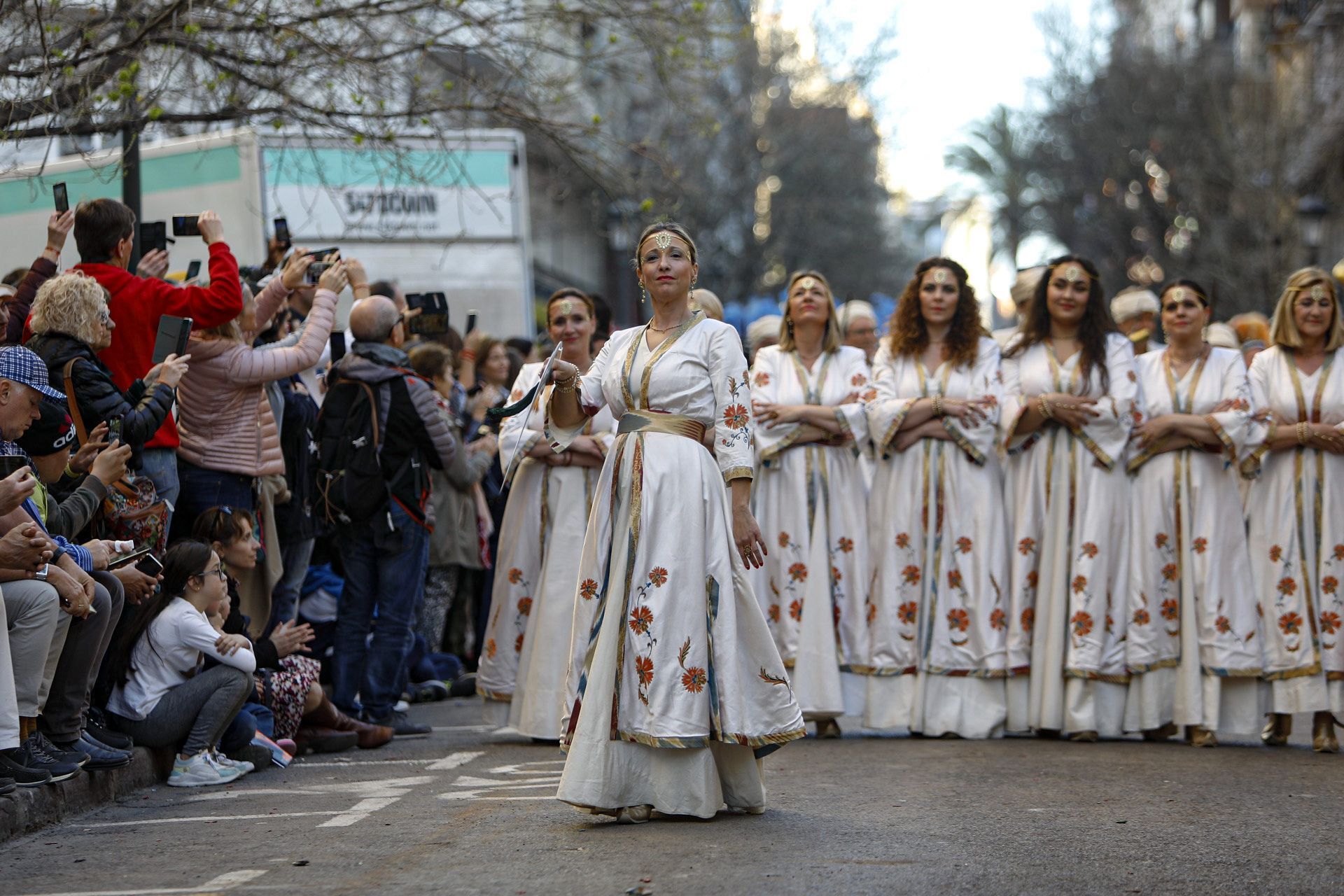 Parada Mora de Almirante en las Fallas de 2023