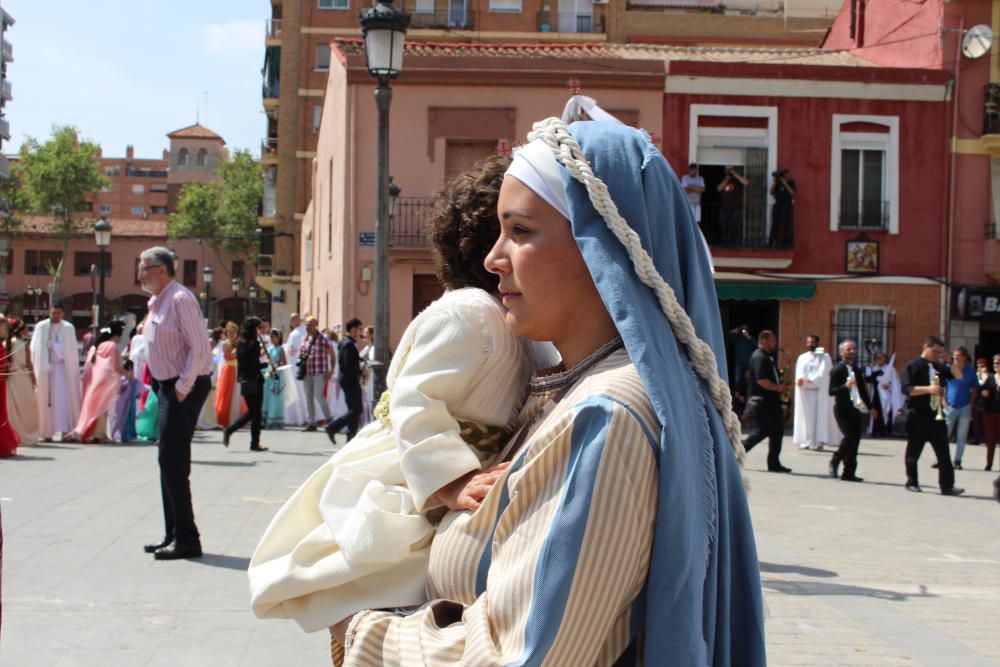 El Caragol, último acto de la Semana Santa Marinera en la Plaza de la Cruz