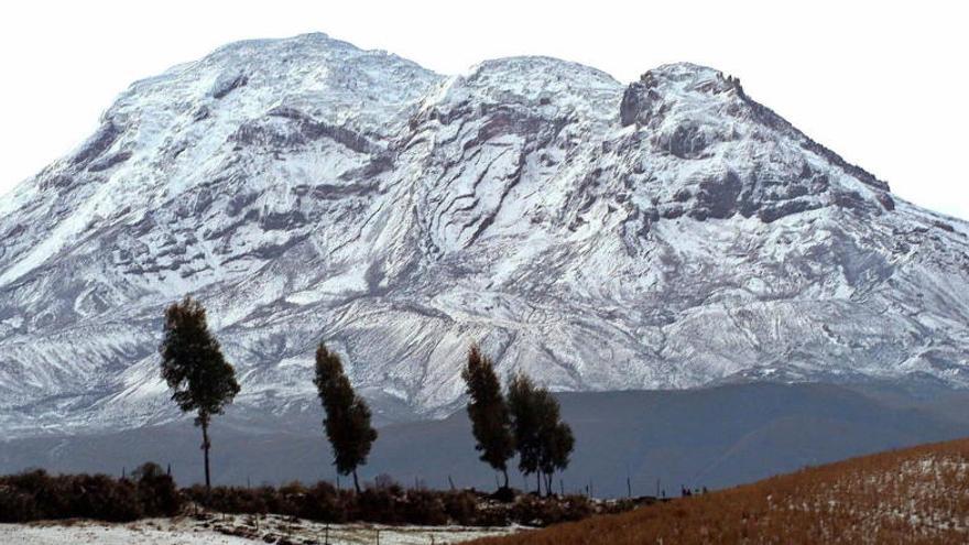 El volcán Chimborazo, el punto más alejado del centro de la Tierra