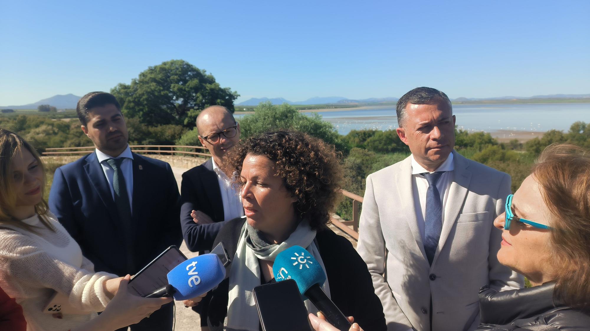 Acto de conmemoración de los 40 años de la Laguna de Fuente de Piedra como Reserva Natural.