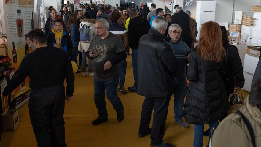 La Feria Meliza, que se celebra en Ifeza, estuvo muy concurrida este sábado.