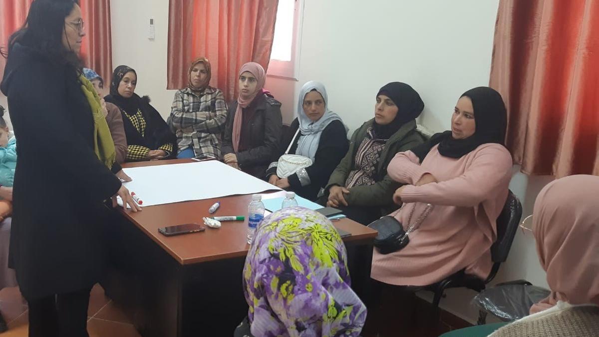 Imagen del centro creado en Dar Al Oumouma para el alojamiento temporal de hasta ocho mujeres pre y post parto con sus acompañantes, en el Centro de Salud Rural Nivel 2 (con módulo de parto) de Souk l'Qolla, con una población de más de 15.000 personas