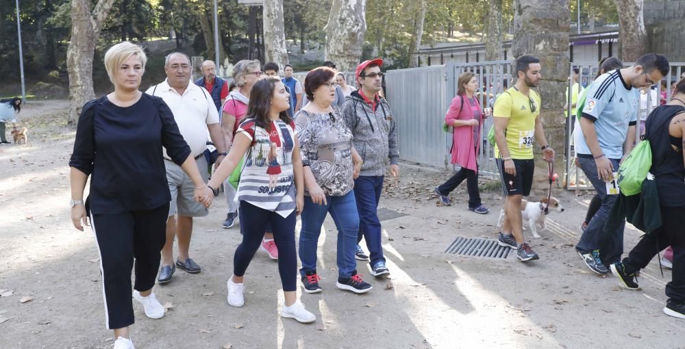 Alrededor de 3.000 personas participaron en la mañana del domingo en la marcha solidaria de 9 kilómetros de Aspanaex.