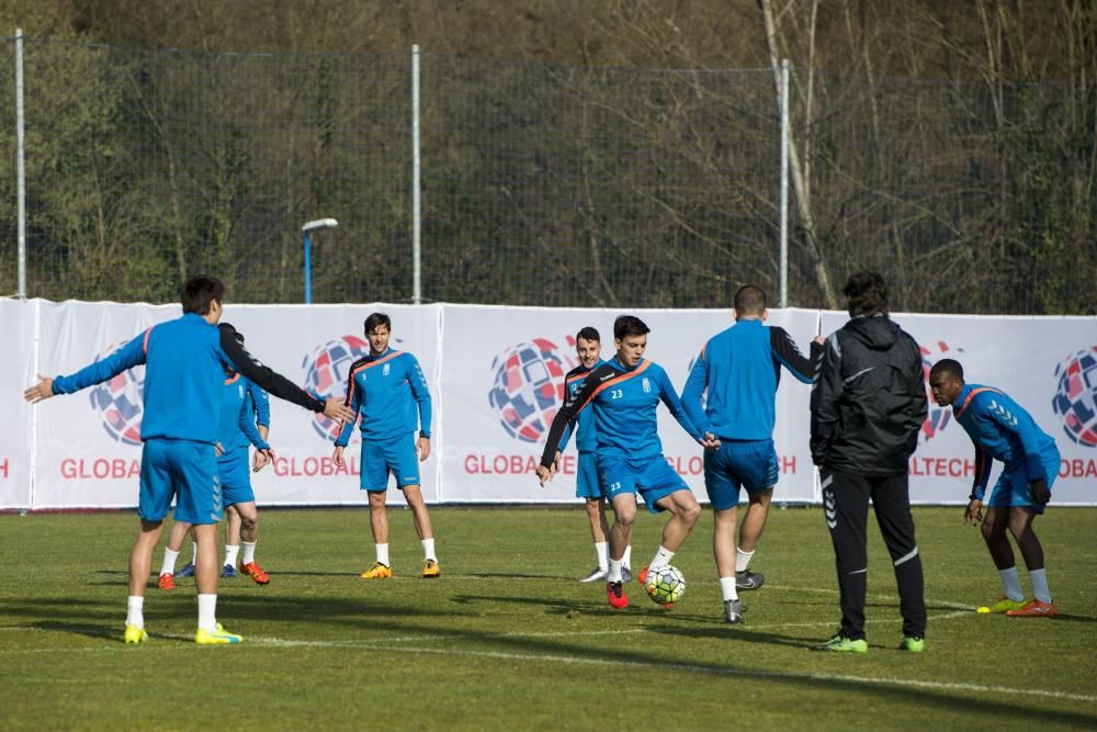 Entrenamiento del Real Oviedo