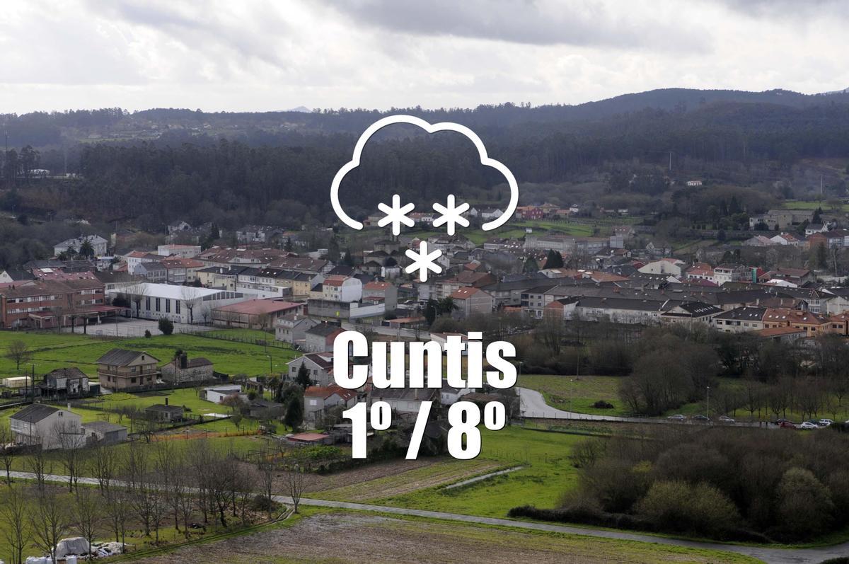 El tiempo en Cuntis: previsión meteorológica para hoy, sábado 24 de enero