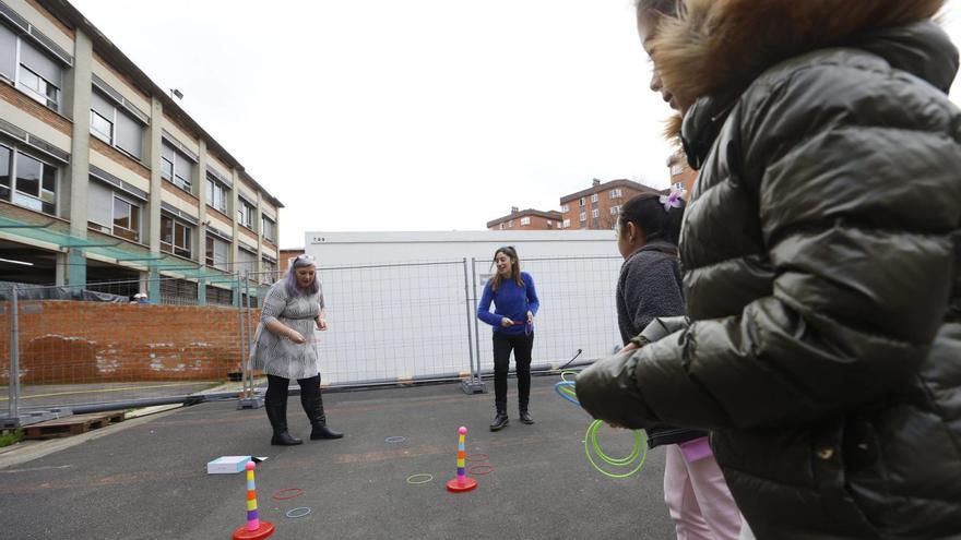 VIDEO: Así es la actividad educativa del Rey Pelayo mientras continúa la obra