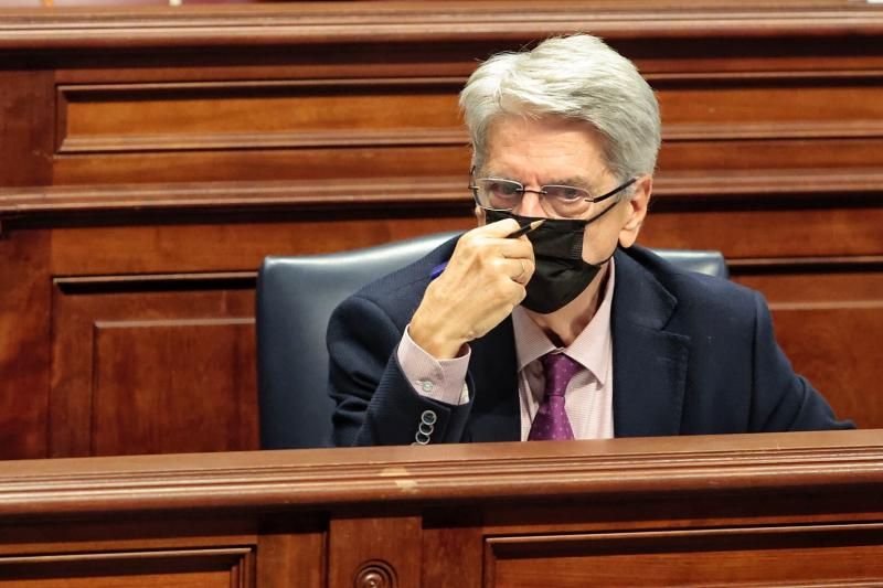 Pleno en el Parlamento de Canarias, 10/11/2021