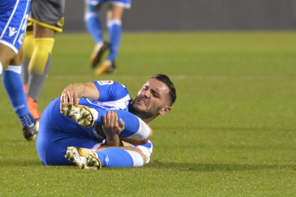 El Dépor cae goleado ante Las Palmas